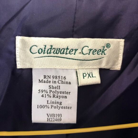 Coldwater Creek Tapestry Blazer Jacket - Picture 3 of 5